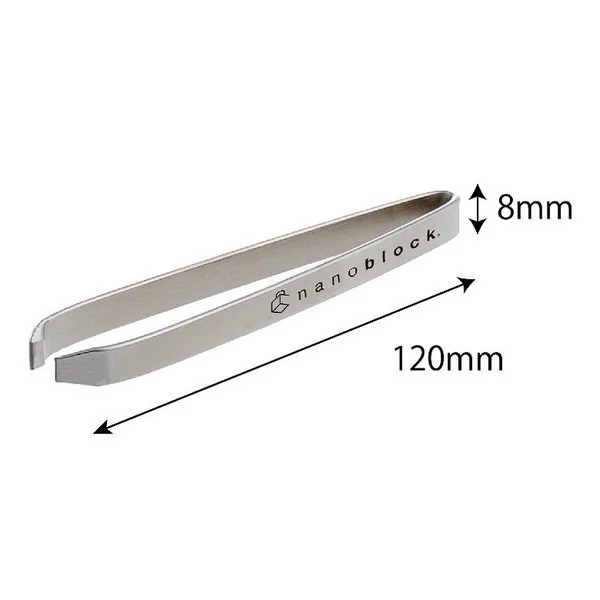 Kawada nanoblock NB-052 Simple Tip Tweezers 4972825221518 (นาโนบล็อค) image 2