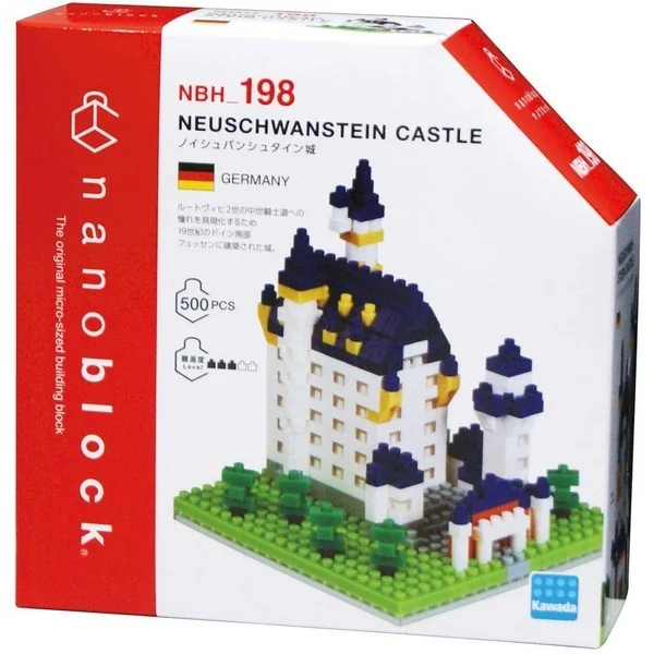 Kawada nanoblock NBH_198 Neuschwanstein Castle 4972825216415 (นาโนบล็อค) image 1 Kawada nanoblock NBH_198 Neuschwanstein Castle 4972825216415 (นาโนบล็อค) image 1