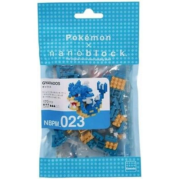 Kawada nanoblock Pokemon NBPM_023 Gyarados 4972825206102 (นาโนบล็อค) image 1 Kawada nanoblock Pokemon NBPM_023 Gyarados 4972825206102 (นาโนบล็อค) image 1