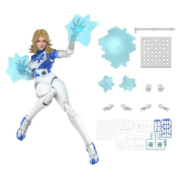 Blokees Marvel Rival 81122 Marvel Heroes Champion Class 11 Invisible Woman 810181532388 (Plastic Model) image 4 Blokees Marvel Rival 81122 Marvel Heroes Champion Class 11 Invisible Woman 810181532388 (Plastic Model) image 4