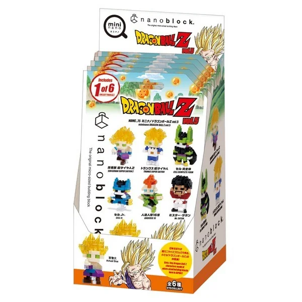 Kawada nanoblock mininano NBMC_75S Dragon Ball Z Vol.5 (Box of 6) 4972825228999 (นาโนบล็อค) image 3
