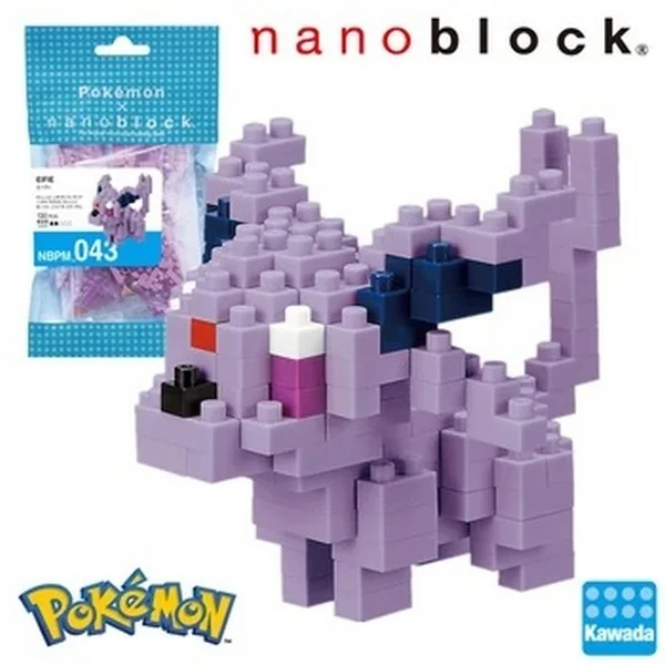 Kawada nanoblock NBPM_043 Eifie (Espeon) 4972825213100 (นาโนบล็อค) image 3