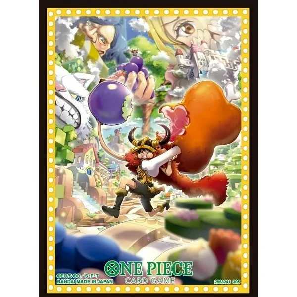 Bandai One Piece Card Game Sleeves Vol.16 Monkey D. Luffy 4582770058475 (การ์ดวันพีช) image 1 Bandai One Piece Card Game Sleeves Vol.16 Monkey D. Luffy 4582770058475 (การ์ดวันพีช) image 1