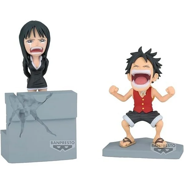 Banpresto WCF One Piece World Collectable Figure Log Stories - Monkey D. Luffy & Nico Robin 4983164288292 (Figure) image 2 Banpresto WCF One Piece World Collectable Figure Log Stories - Monkey D. Luffy & Nico Robin 4983164288292 (Figure) image 2
