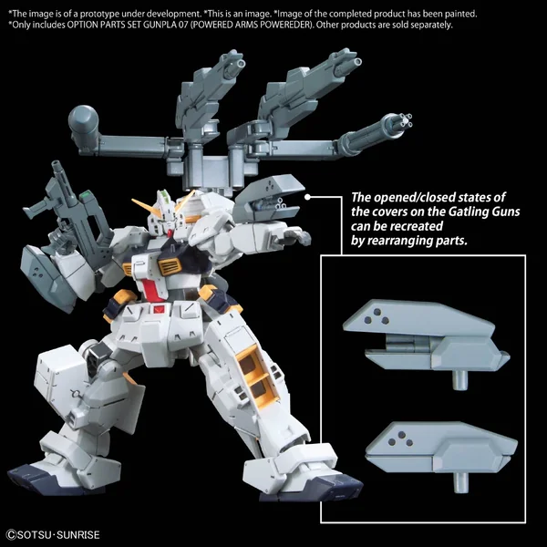 Bandai Option Parts Set Gunpla 07 (Powered Arms Powerer) 4573102671462 (Plastic Model) image 6 Bandai Option Parts Set Gunpla 07 (Powered Arms Powerer) 4573102671462 (Plastic Model) image 6