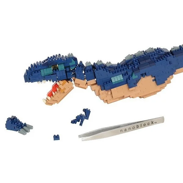 Kawada nanoblock NBM-034 Dinosaur Deluxe Edition Giganotosaurus 4972825223864 (นาโนบล็อค) image 3 Kawada nanoblock NBM-034 Dinosaur Deluxe Edition Giganotosaurus 4972825223864 (นาโนบล็อค) image 3