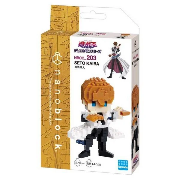 Kawada nanoblock Yu-Gi-Oh! NBCC_203 Seto Kaiba 4972825226698 (นาโนบล็อค) image 1 Kawada nanoblock Yu-Gi-Oh! NBCC_203 Seto Kaiba 4972825226698 (นาโนบล็อค) image 1