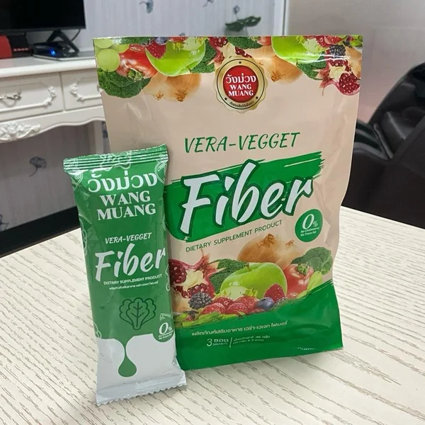 Wang Muang Vera-Vegget Fiber วังม่วง เวร่า-เวจเจท ไฟเบอร์ 30 ซอง แถมฟรี! ของแถมห่อเล็ก 3 ซอง image 4 Wang Muang Vera-Vegget Fiber วังม่วง เวร่า-เวจเจท ไฟเบอร์ 30 ซอง แถมฟรี! ของแถมห่อเล็ก 3 ซอง image 4