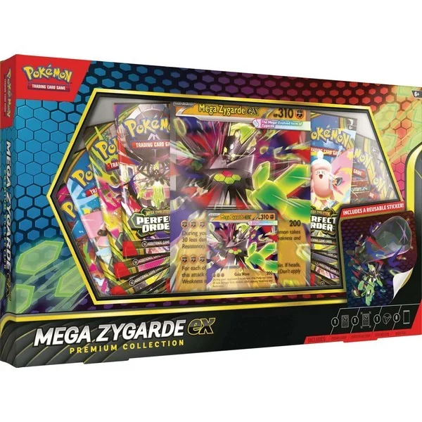 Pokemon ENG Premium Collection Mega Zygarde ex 196214153349 (การ์ดโปเกมอน) image 1 Pokemon ENG Premium Collection Mega Zygarde ex 196214153349 (การ์ดโปเกมอน) image 1
