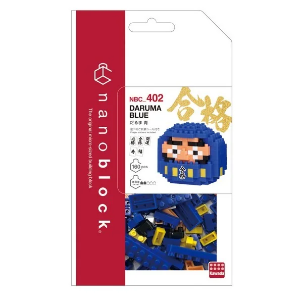 Kawada nanoblock NBC_401 Daruma Blue 4972825235713 (นาโนบล็อค) image 1 Kawada nanoblock NBC_401 Daruma Blue 4972825235713 (นาโนบล็อค) image 1