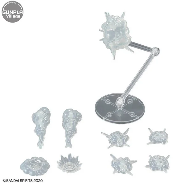 Bandai Customize Effect (Explosion Image Ver.) (Gray) 4573102606945 (Plastic Model) image 3