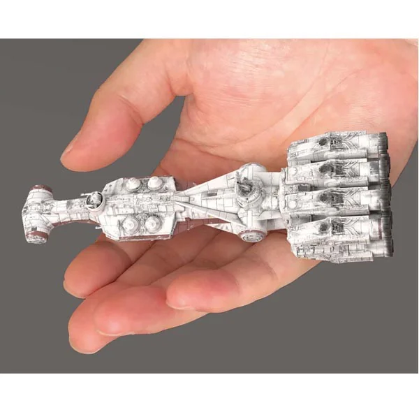 Bandai Vehicle Model 014 Blockade Runner 4573102553621 (Plastic Model) image 5