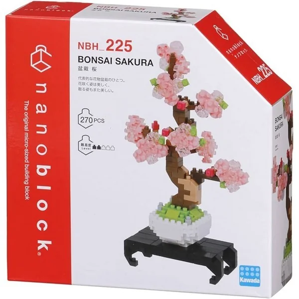 Kawada nanoblock NBH_225 Bonsai Sakura 4972825221730 (นาโนบล็อค) image 1
