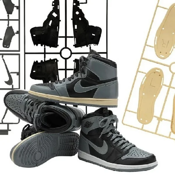 Plastic Model Kit สำหรับต่อประกอบ) Bandai Nike Air Jordan 1
