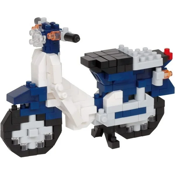 Kawada nanoblock NBC_356 Honda Super Cub 50 (Blue) 4972825222805 (นาโนบล็อค) image 2 Kawada nanoblock NBC_356 Honda Super Cub 50 (Blue) 4972825222805 (นาโนบล็อค) image 2