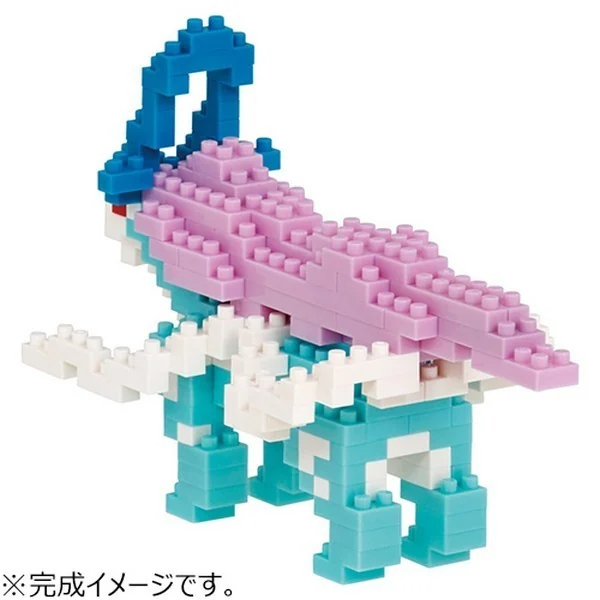 Kawada nanoblock Pokemon NBPM_091 Suicune 4972825221679 (นาโนบล็อค) image 3 Kawada nanoblock Pokemon NBPM_091 Suicune 4972825221679 (นาโนบล็อค) image 3