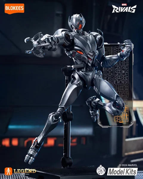 (Pre Order 08/2569) Blokees Marvel Rival 73841 Legend Edition 01 Ultron 810181533057 (Plastic Model) image 6