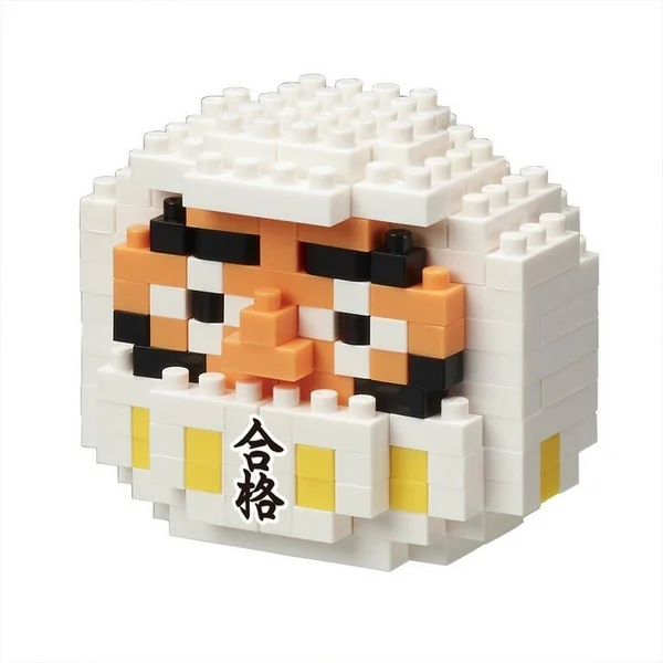 Kawada nanoblock NBC_208 Daruma White 4972825204580 (นาโนบล็อค) image 2 Kawada nanoblock NBC_208 Daruma White 4972825204580 (นาโนบล็อค) image 2