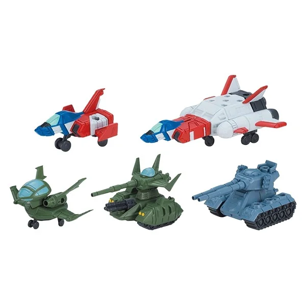 Bandai (ครบ Set 5 ลูก) Gashapon Gundam Mobile Suit Ensemble Gundam Mecha 4570118245311 (Gashapon) image 1