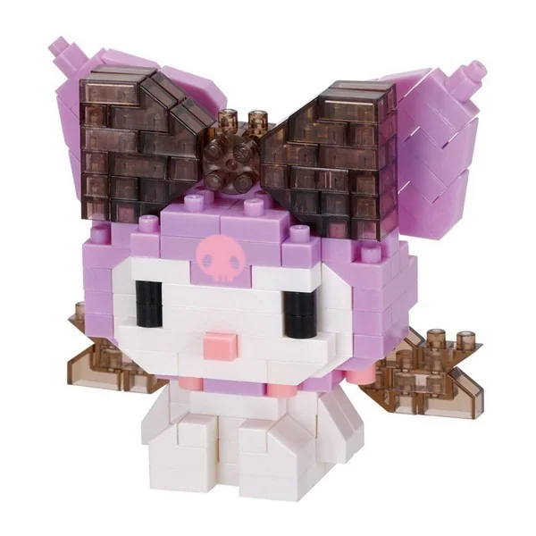 Kawada nanoblock Sanrio NBCC_248 Kuromi Big Ribbon 4972825234273 (นาโนบล็อค) image 2 Kawada nanoblock Sanrio NBCC_248 Kuromi Big Ribbon 4972825234273 (นาโนบล็อค) image 2