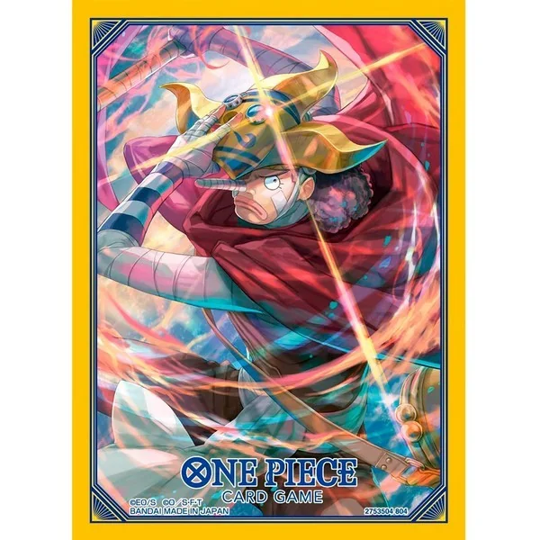 Bandai One Piece Card Game Sleeves Vol.9 Sogeking 4582769707124 (การ์ดวันพีช) image 1 Bandai One Piece Card Game Sleeves Vol.9 Sogeking 4582769707124 (การ์ดวันพีช) image 1