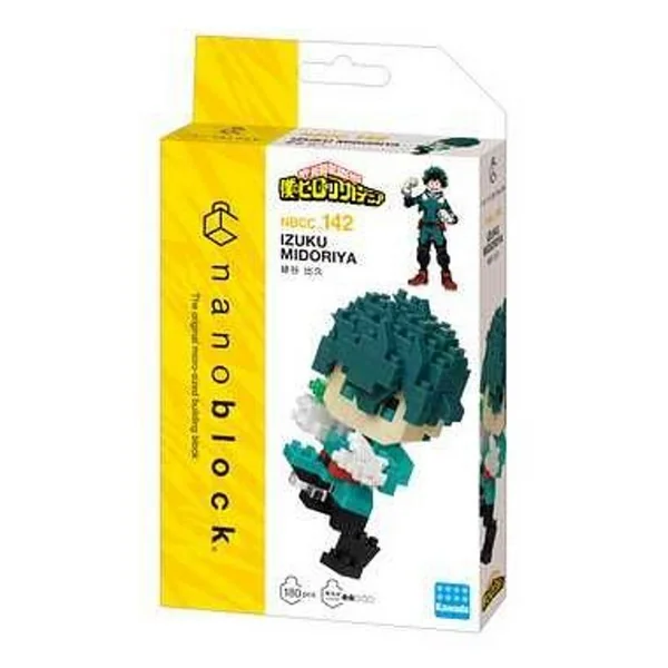 Kawada nanoblock My Hero Academia NBCC_142 Izuku Midoriya 4972825225240 (นาโนบล็อค) image 1 Kawada nanoblock My Hero Academia NBCC_142 Izuku Midoriya 4972825225240 (นาโนบล็อค) image 1