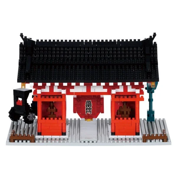 Kawada nanoblock NBM-058 Kaminarimon 4972825228982 (นาโนบล็อค) image 4 Kawada nanoblock NBM-058 Kaminarimon 4972825228982 (นาโนบล็อค) image 4