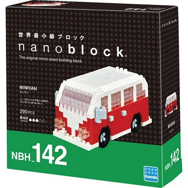 Kawada nanoblock NBH_142 Minivan 4972825205099 (นาโนบล็อค) image 1 Kawada nanoblock NBH_142 Minivan 4972825205099 (นาโนบล็อค) image 1