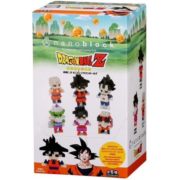 Kawada nanoblock mininano NBMC_24S Dragon Ball Z (Box of 6) 4972825221921 (นาโนบล็อค) image 1 Kawada nanoblock mininano NBMC_24S Dragon Ball Z (Box of 6) 4972825221921 (นาโนบล็อค) image 1
