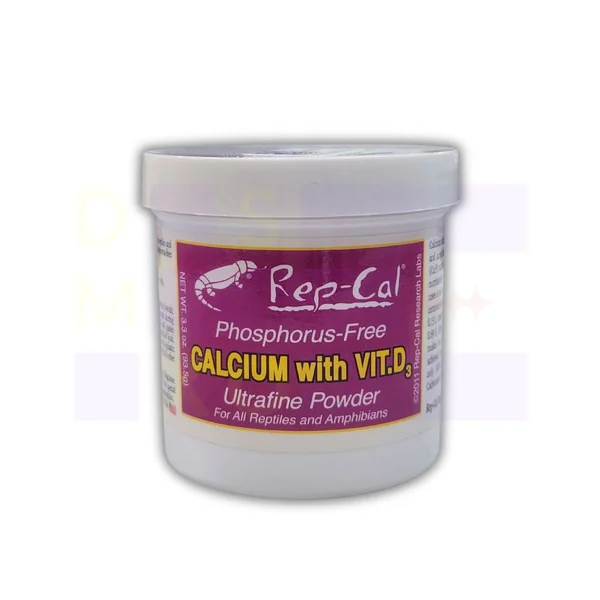 REP-CAL Calcium with Vit.D3 93.5g แคลเซียมผง+D3 สำหรับสัตว์เลื้อยคลาน และสัตว์ครึ่งบกครึ่งน้ำ image 3 REP-CAL Calcium with Vit.D3 93.5g แคลเซียมผง+D3 สำหรับสัตว์เลื้อยคลาน และสัตว์ครึ่งบกครึ่งน้ำ image 3