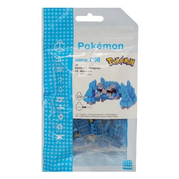Kawada nanoblock NBPM_098 Metagross 4972825225554 (นาโนบล็อค) image 1 Kawada nanoblock NBPM_098 Metagross 4972825225554 (นาโนบล็อค) image 1