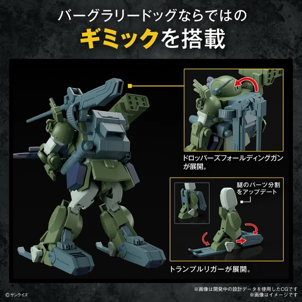 Bandai HG Burglary Dog 4573102663801 (Plastic Model) image 5 Bandai HG Burglary Dog 4573102663801 (Plastic Model) image 5