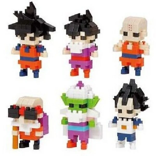 Kawada nanoblock mininano NBMC_24S Dragon Ball Z (Box of 6) 4972825221921 (นาโนบล็อค) image 2 Kawada nanoblock mininano NBMC_24S Dragon Ball Z (Box of 6) 4972825221921 (นาโนบล็อค) image 2