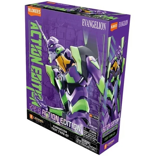 Blokees Evangelion 73501 Action Edition Evangelion Test Type-01 810181530407 (Plastic Model) image 1 Blokees Evangelion 73501 Action Edition Evangelion Test Type-01 810181530407 (Plastic Model) image 1