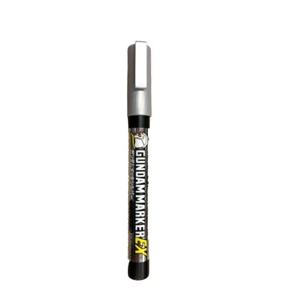Mr.Hobby Gundam Marker EX XGM100 Plated Silver 4973028506105 image 1 Mr.Hobby Gundam Marker EX XGM100 Plated Silver 4973028506105 image 1