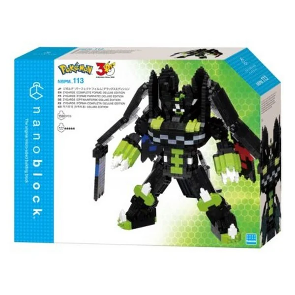 Bandai nanoblock Pokemon NBPM_113 Zygarde Perfect Form Deluxe Edition 4972825236970 (นาโนบล็อค) image 1 Bandai nanoblock Pokemon NBPM_113 Zygarde Perfect Form Deluxe Edition 4972825236970 (นาโนบล็อค) image 1
