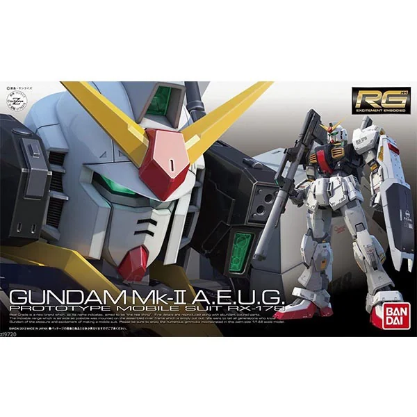 Bandai RG Gundam Mk-II AEUG 4573102615985 (Plastic Model) image 1 Bandai RG Gundam Mk-II AEUG 4573102615985 (Plastic Model) image 1