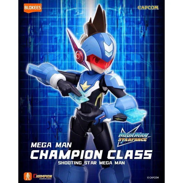 Blokees Mega Man 75710 Champion Class 01 Shooting Star Mega Man Ryusei 810181534993 (Plastic Model) image 2 Blokees Mega Man 75710 Champion Class 01 Shooting Star Mega Man Ryusei 810181534993 (Plastic Model) image 2