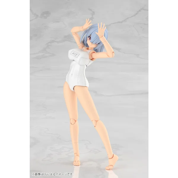(Pre Order 05/2570) Kotobukiya Frame Arms Girl Mizuki School Swimsuits White Ver With Bonus 4934054096848 (Plastic) image 4 (Pre Order 05/2570) Kotobukiya Frame Arms Girl Mizuki School Swimsuits White Ver With Bonus 4934054096848 (Plastic) image 4