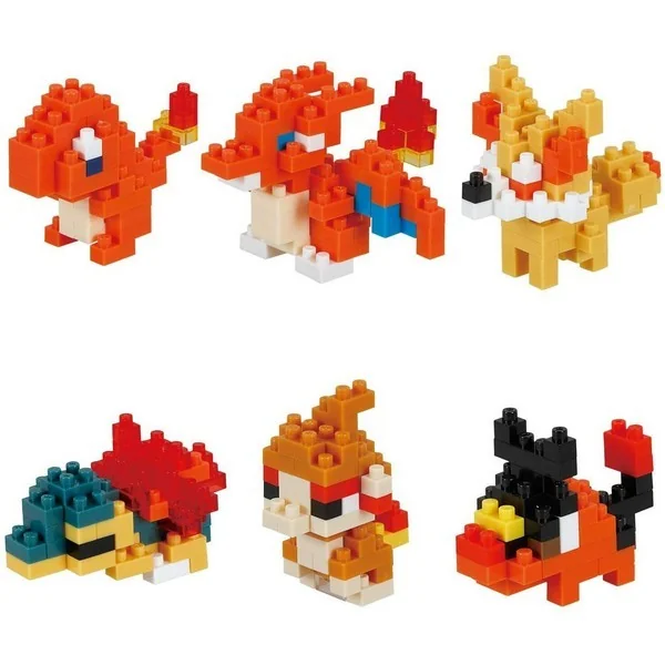Kawada nanoblock mininano NBMC_11S Pokemon Fire Type (Box of 6) 4972825219096 (นาโนบล็อค) image 3 Kawada nanoblock mininano NBMC_11S Pokemon Fire Type (Box of 6) 4972825219096 (นาโนบล็อค) image 3