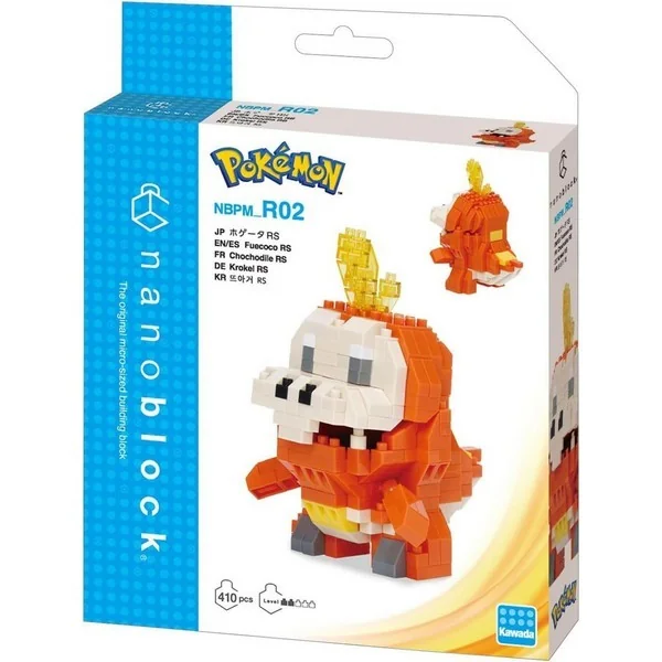 Kawada nanoblock Pokemon NBPM_R02 Fuecoco RS (Hogator) 4972825224557 (นาโนบล็อค) image 1 Kawada nanoblock Pokemon NBPM_R02 Fuecoco RS (Hogator) 4972825224557 (นาโนบล็อค) image 1