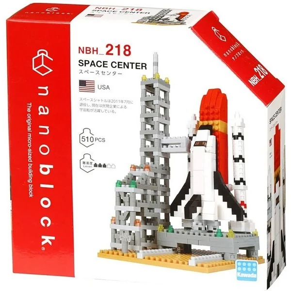 Kawada nanoblock NBH_218 Space Center 4972825221433 (นาโนบล็อค) image 1 Kawada nanoblock NBH_218 Space Center 4972825221433 (นาโนบล็อค) image 1