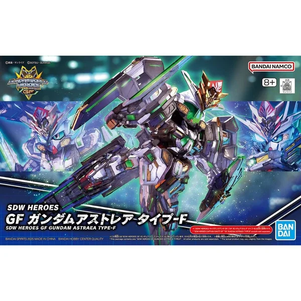 Bandai SDW Heroes 40 GF Gundam Astraea Type-F 4573102683656 (Plastic Model) image 1