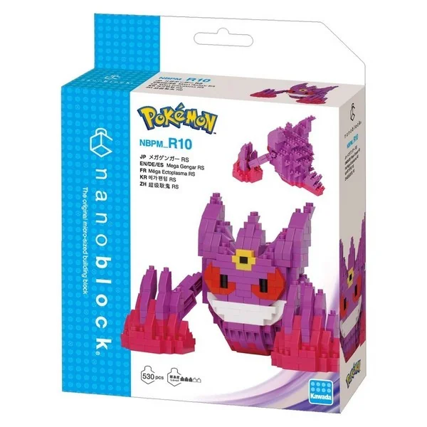 Kawada nanoblock Pokemon NBPM_R10 Mega Gengar RS 4972825234211 (นาโนบล็อค) image 1 Kawada nanoblock Pokemon NBPM_R10 Mega Gengar RS 4972825234211 (นาโนบล็อค) image 1