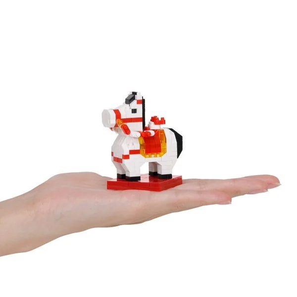 Kawada nanoblock NBC_396 Year Of The Horse 4972825234358 (นาโนบล็อค) image 3 Kawada nanoblock NBC_396 Year Of The Horse 4972825234358 (นาโนบล็อค) image 3