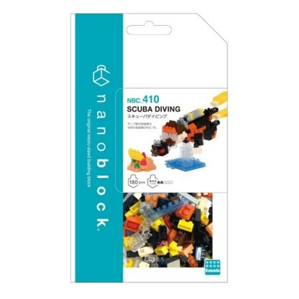 Kawada nanoblock NBC_410 Scuba Diving 4972825236321 (นาโนบล็อค) image 1 Kawada nanoblock NBC_410 Scuba Diving 4972825236321 (นาโนบล็อค) image 1