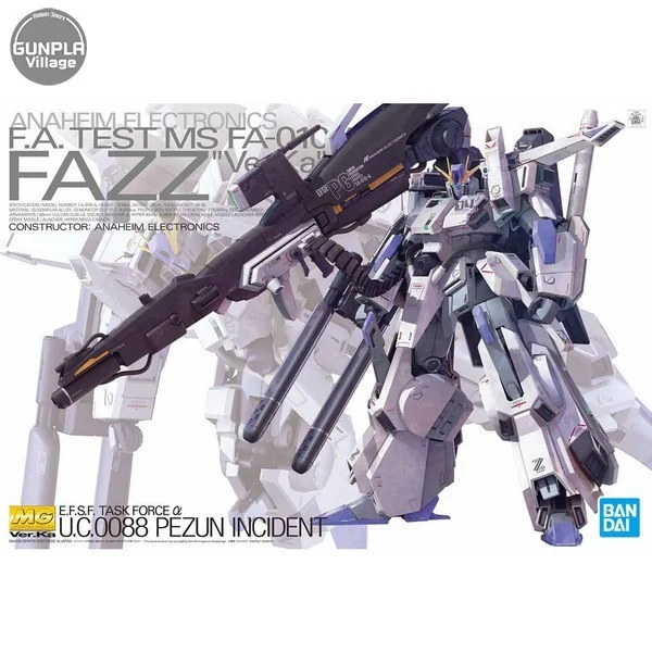 Bandai MG FAZZ Ver.Ka 4573102588807 (Plastic Model) image 1