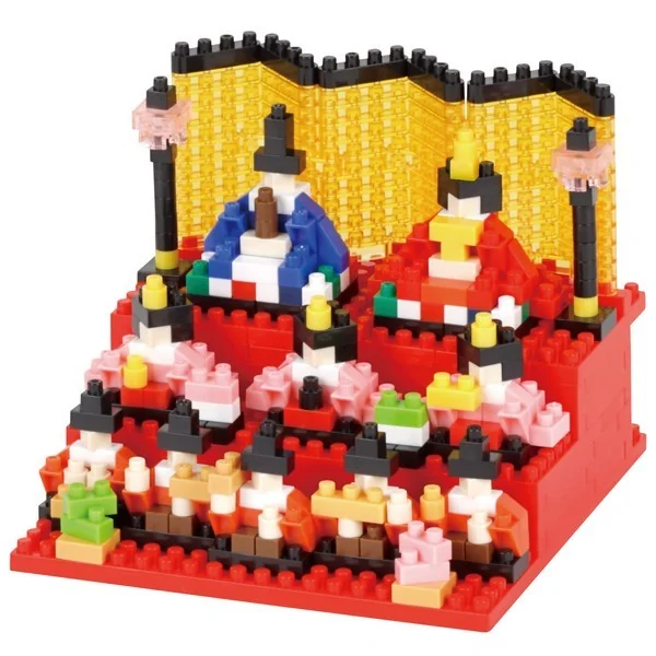 Kawada nanoblock NBH_208 Hina-Dolls 4972825220023 (นาโนบล็อค) image 2 Kawada nanoblock NBH_208 Hina-Dolls 4972825220023 (นาโนบล็อค) image 2