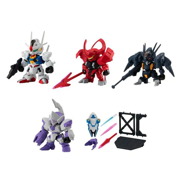 BANDAI (ครบ Set 5 ลูก) Gundam Gashapon Senshi Forte 16 4549660792031 (Gashapon) image 1
