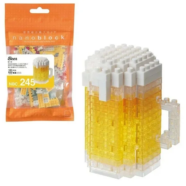 Kawada nanoblock NBC_245 Beer 4972825208465 (นาโนบล็อค) image 3 Kawada nanoblock NBC_245 Beer 4972825208465 (นาโนบล็อค) image 3